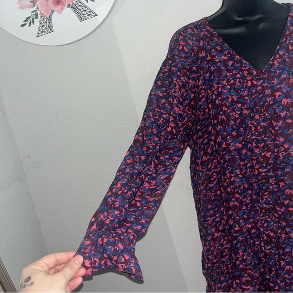 Parker Calantha Silk floral mini dress - Picture 4 of 9